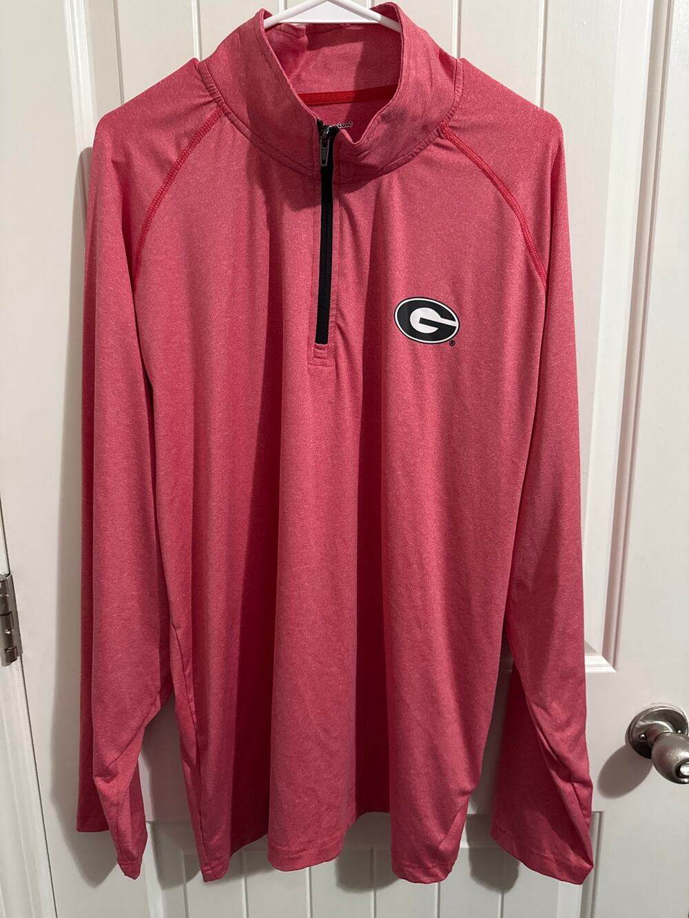 Georgia dogs half zip pullover top men’s size XL
